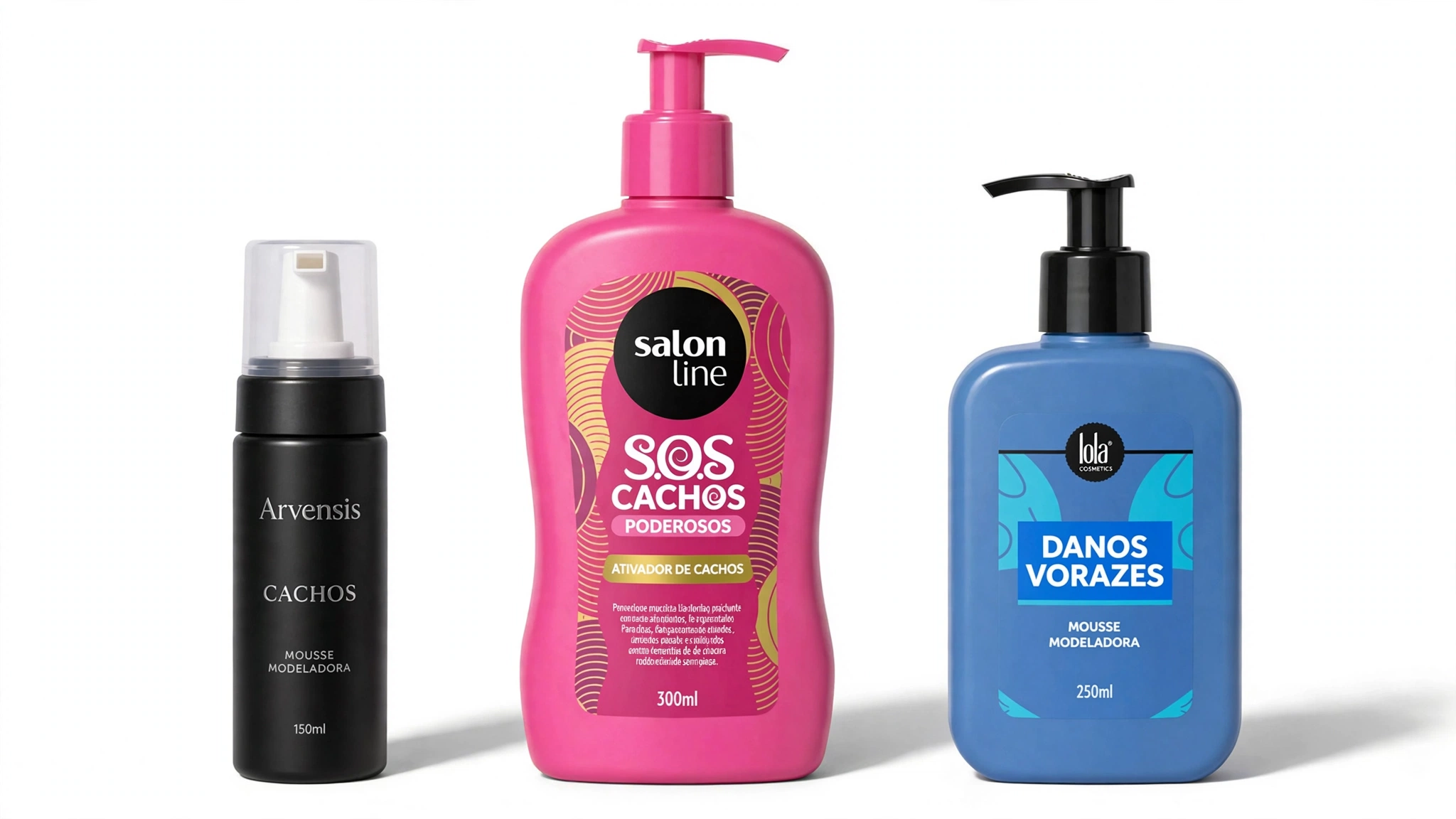 Melhor mousse para cabelo cacheado em 2026: 5 opções para definir sem pesar