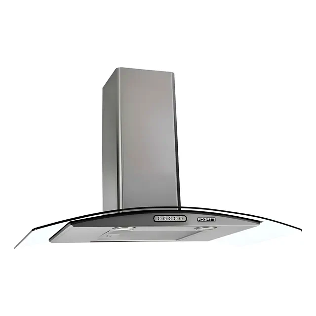 Fogatti Vidro Curvo Slim 80cm