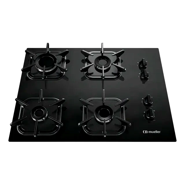 Cooktop a Gás Mueller 4 Bocas MCG4BK