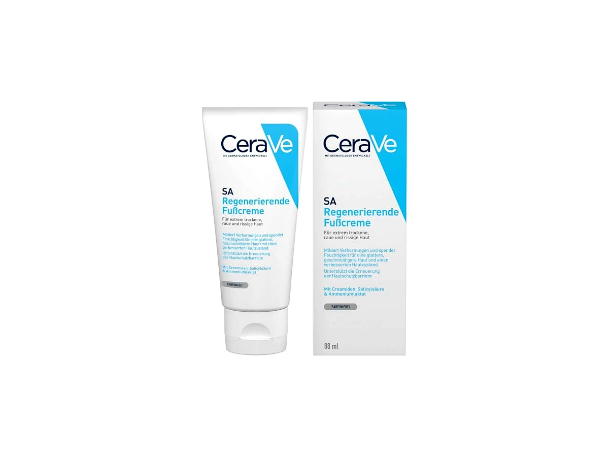 CeraVe SA Creme Renovador de Pés com Ácido Salicílico e Ceramidas 88ml