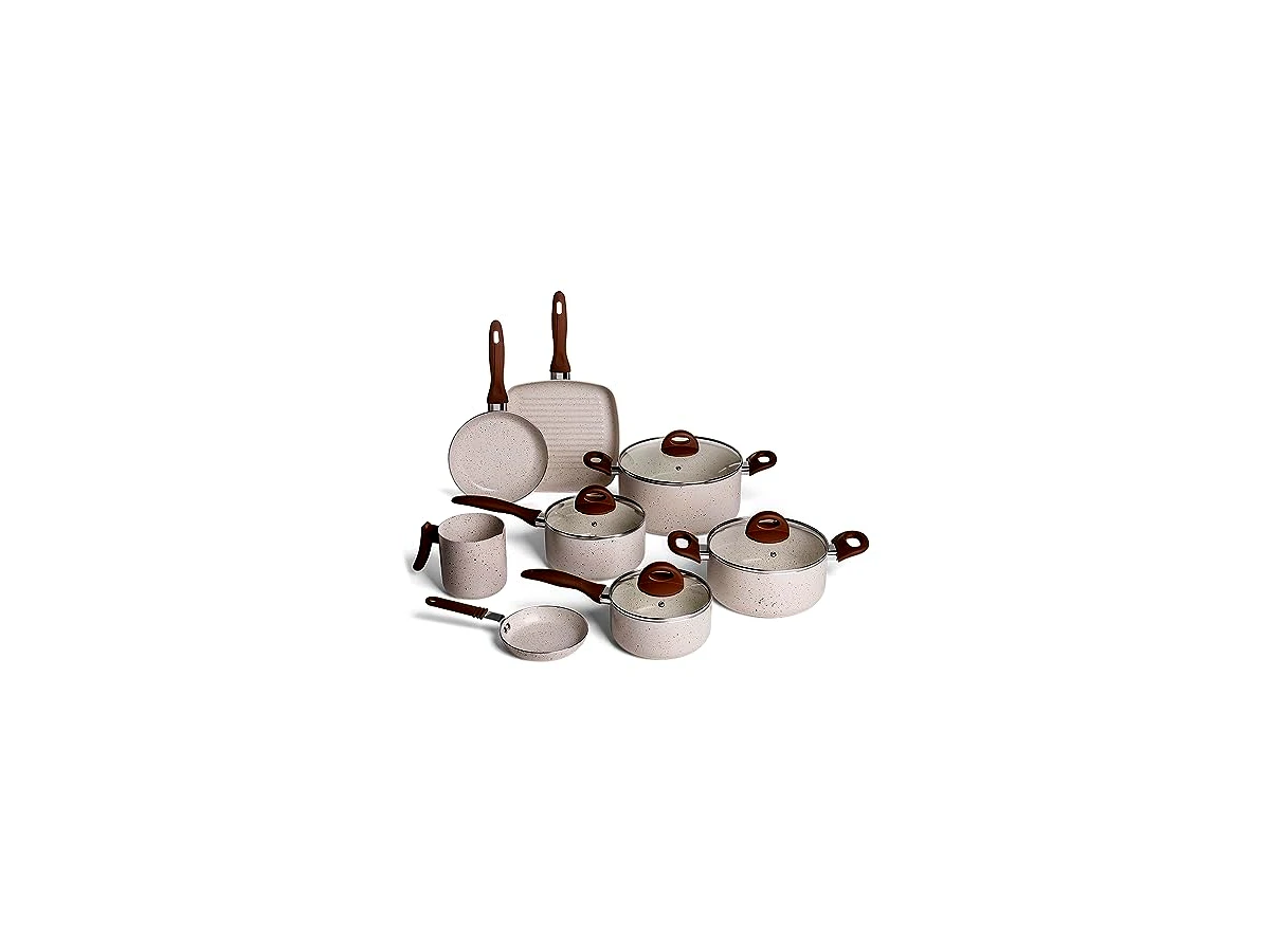 Brinox Ceramic Life Smart Plus 8 Peças Vanilla
