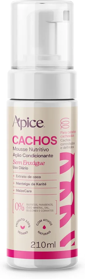 Apse Mousse Nutritivo Cachos Essence 210 ml