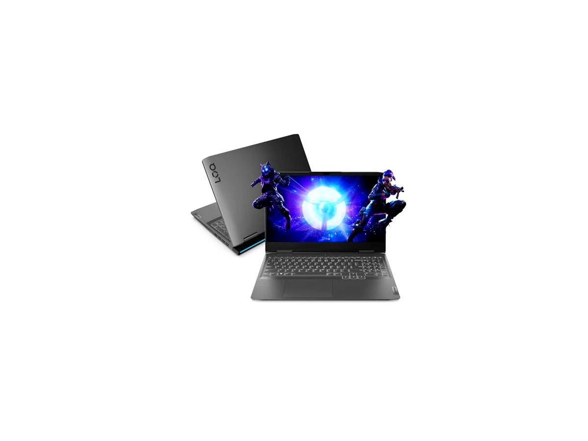 Notebook Gamer Lenovo LOQ Intel Core i5-12450H 16GB 512GB SSD RTX 2050 15.6