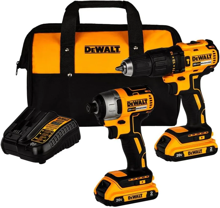Kit DeWalt DCK276D2 (DCD7781 + parafusadeira de impacto DCF7871)