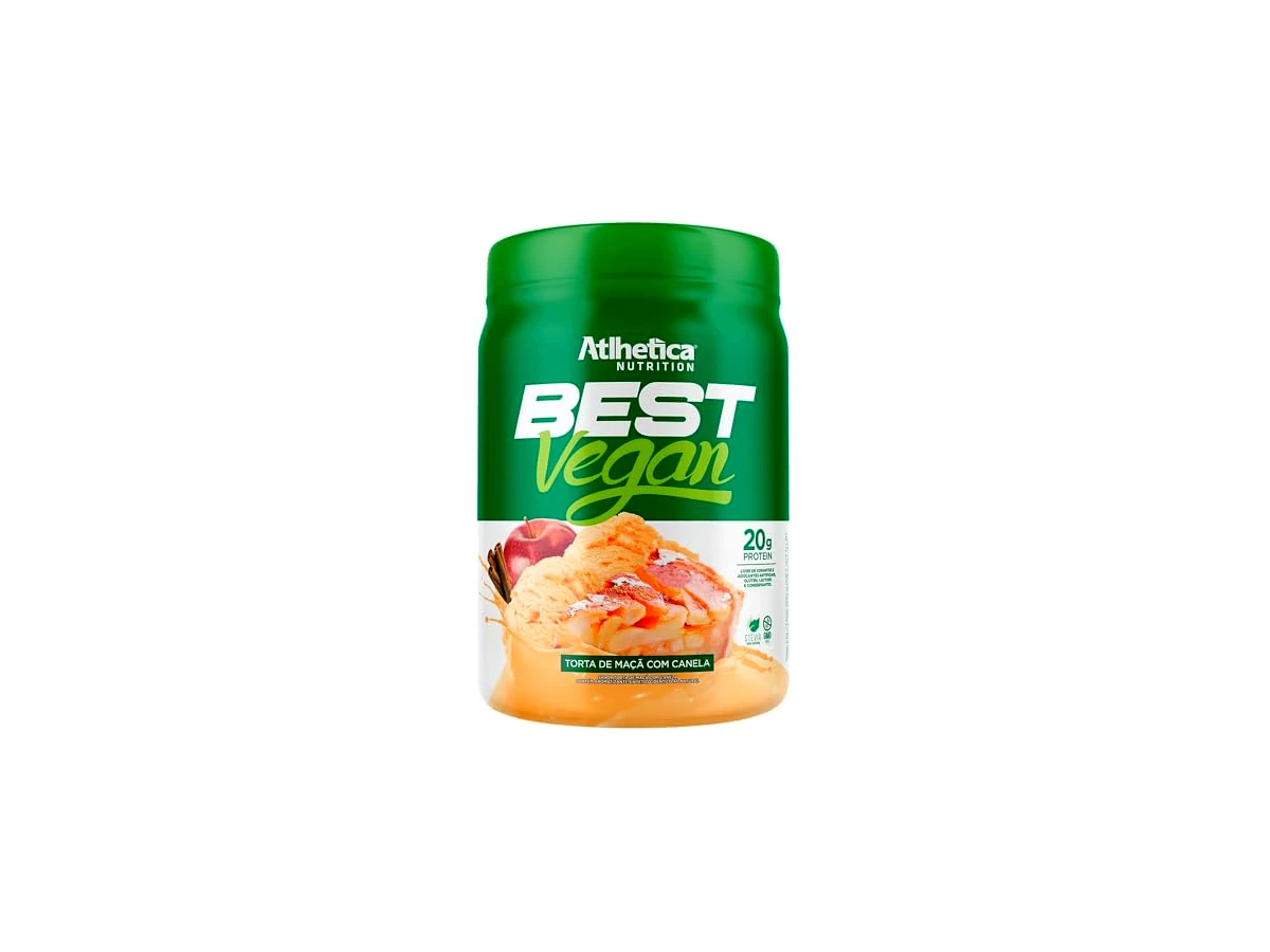 Atlhetica Nutrition Best Vegan Sabor Torta de Maçã com Canela 500g