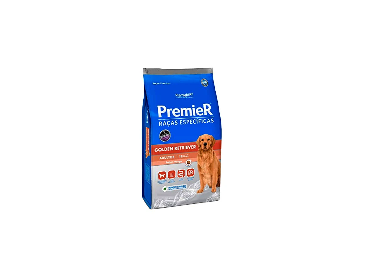 PremieR Pet Ração Seca para Cães de Raças Específicas Golden Retriever Adultos 12kg