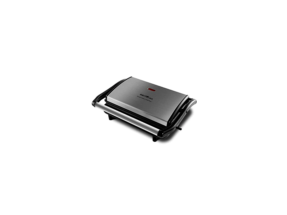 Grill e Sanduicheira Britânia BGR27I Press Inox 850W