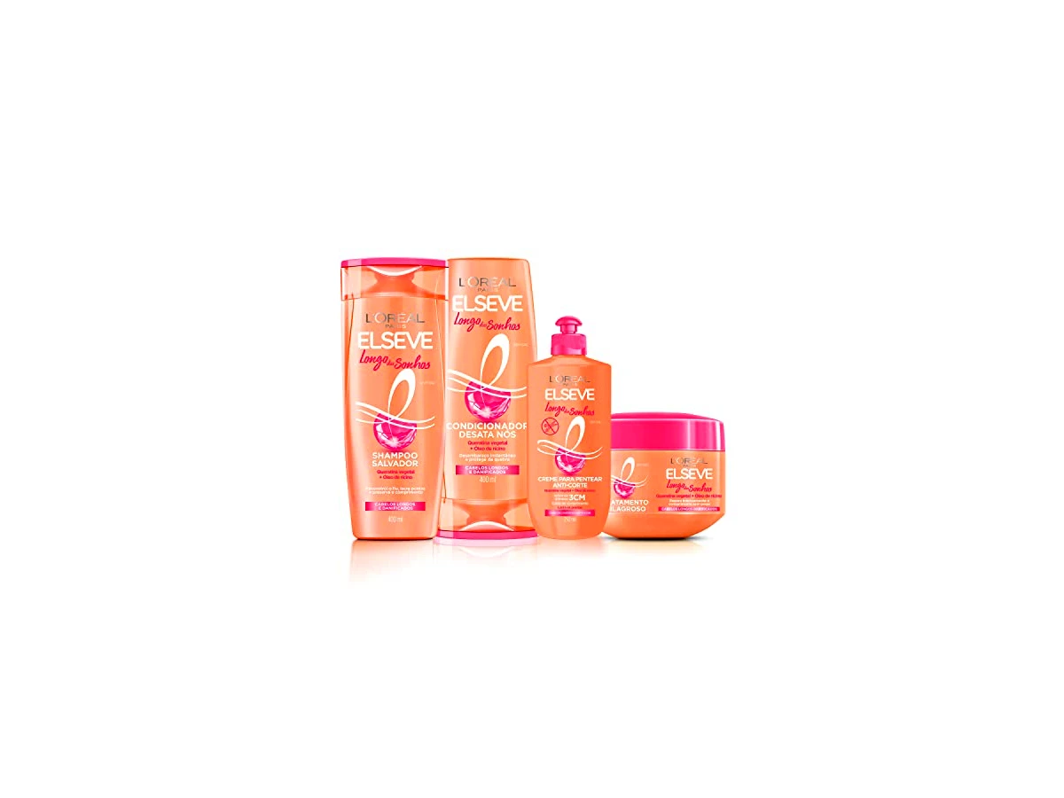 Kit L'Oréal Paris Elseve Longo dos Sonhos Reconstrutor